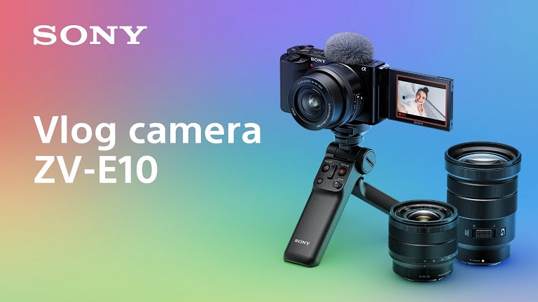 jual Sony ZV E10 Sony ZVE10 Mirrorless Camera Kit 16-50mm harga spesifikasi