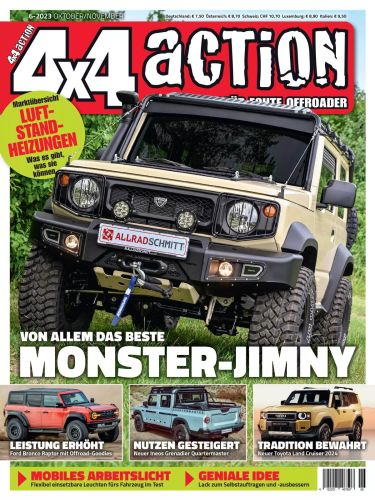 Cover: 4x4 Action Offroad-Magazin No 06 Oktober-November 2023
