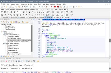 WinEdt 11.0 Build 202205 (x64)