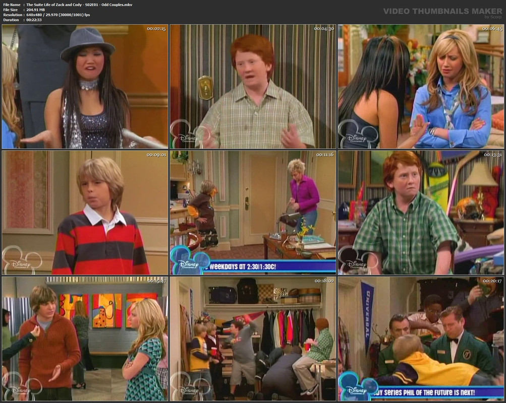 The Suite Life of Zack and Cody - S02E01 - Odd Couples.mkv