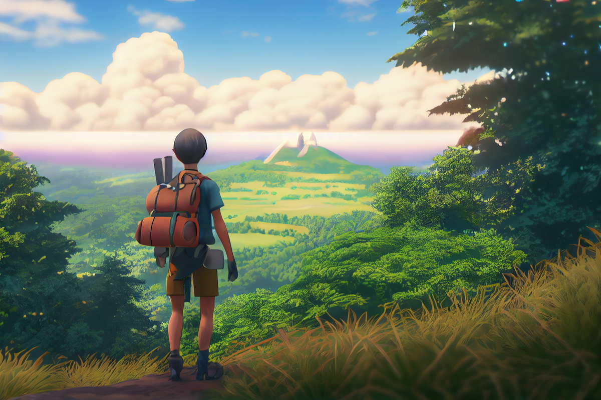 rumorsbelong46-Black-man-starting-an-adventure-landscape-green-e3021db2-6e2c-4d80-b8e1-500782790604.png