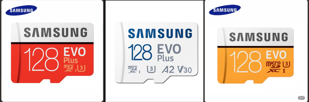 SOLVED] - Differences between colour-coded Samsung SD cards ? | Tom's  Hardware Forum