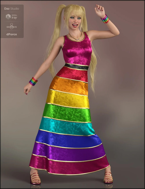 dforce versatile dress for genesis 8 females 00 main daz3d