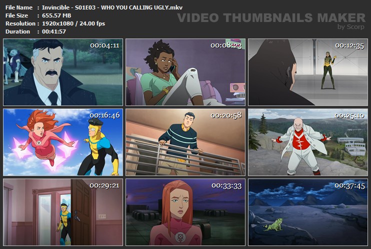 Invincible - S01E03 - WHO YOU CALLING UGLY.mkv