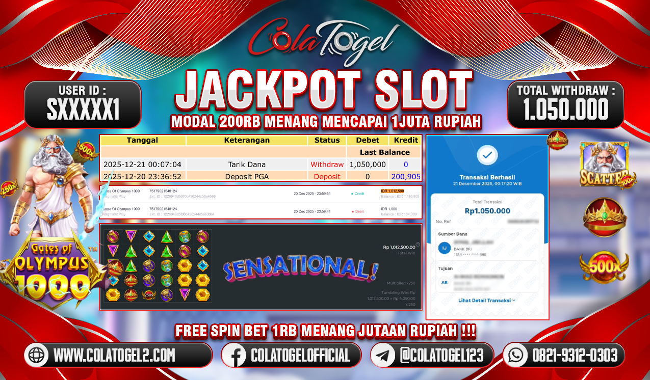 JACKPOT SLOT GACOR!!