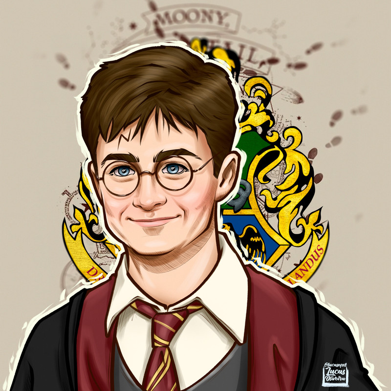 Cartoon Harry