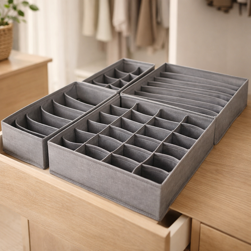 Set de 4 organizadores premium