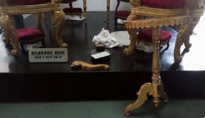 Barang milik Keraton Yogyakarta yang rusak
