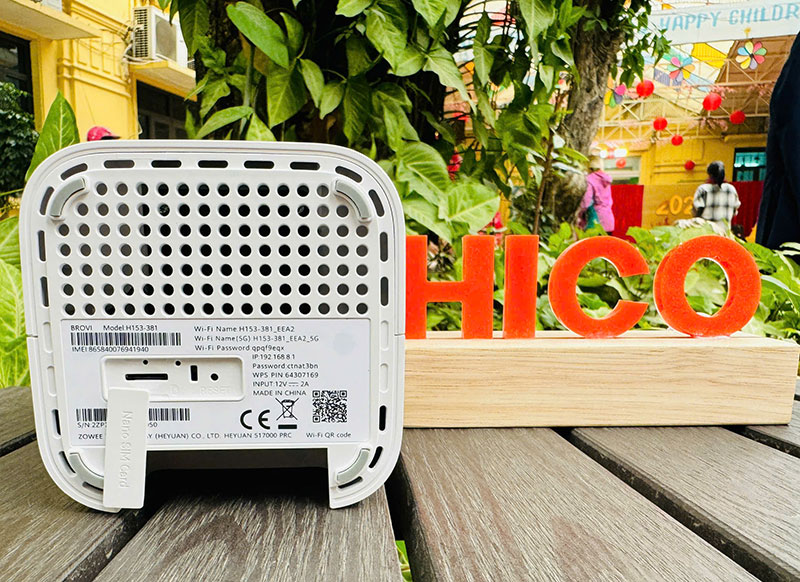 Trọn bộ Huawei H153-381 và logo HICO