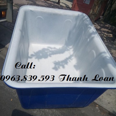 Thùng nhựa chữ nhật 500lit nuôi cá Koi cảnh, thùng nhựa 1 lớp. 0963 839 593 Ms.Loan Thung-nhua-duong-ca-thung-nhua-lam-be-boi-1