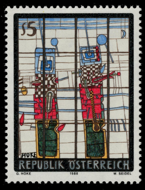 AUSTRIA 1443 - "The Watchmen" by Giselbert Hoke (pc45560)