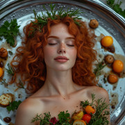 Garden wedding nude dreaming Redhair 0 04