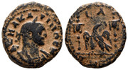 Tetradracma de potin de Carino. L A. Águila entre estandartes. Alexandria 1246-1072371-1582898096