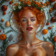 Garden Wedding Marinade Redhair 0 08