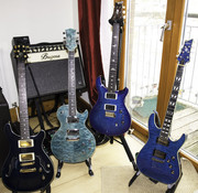 Blues and Greens Flames and Quills