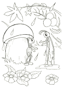 babochka-i-muraviei-pod-dozhdiem