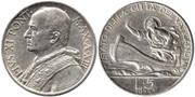 VATICANO -  Pio XI (1922 - 1939) Vaticano-7-5-Lire-1934-XIII