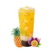 Passion Fruit Pineapple Tea 金杯百香果