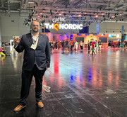 Sam at Gamescom in Germany