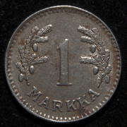 ¡Semana de las chiquititas! 1 markka Finlandia 1948. PAS7302