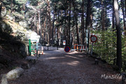 Entrada barrera desde area recreativa Canencia