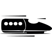 Icône d’un train rapide