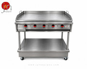 Plancha industrial con base