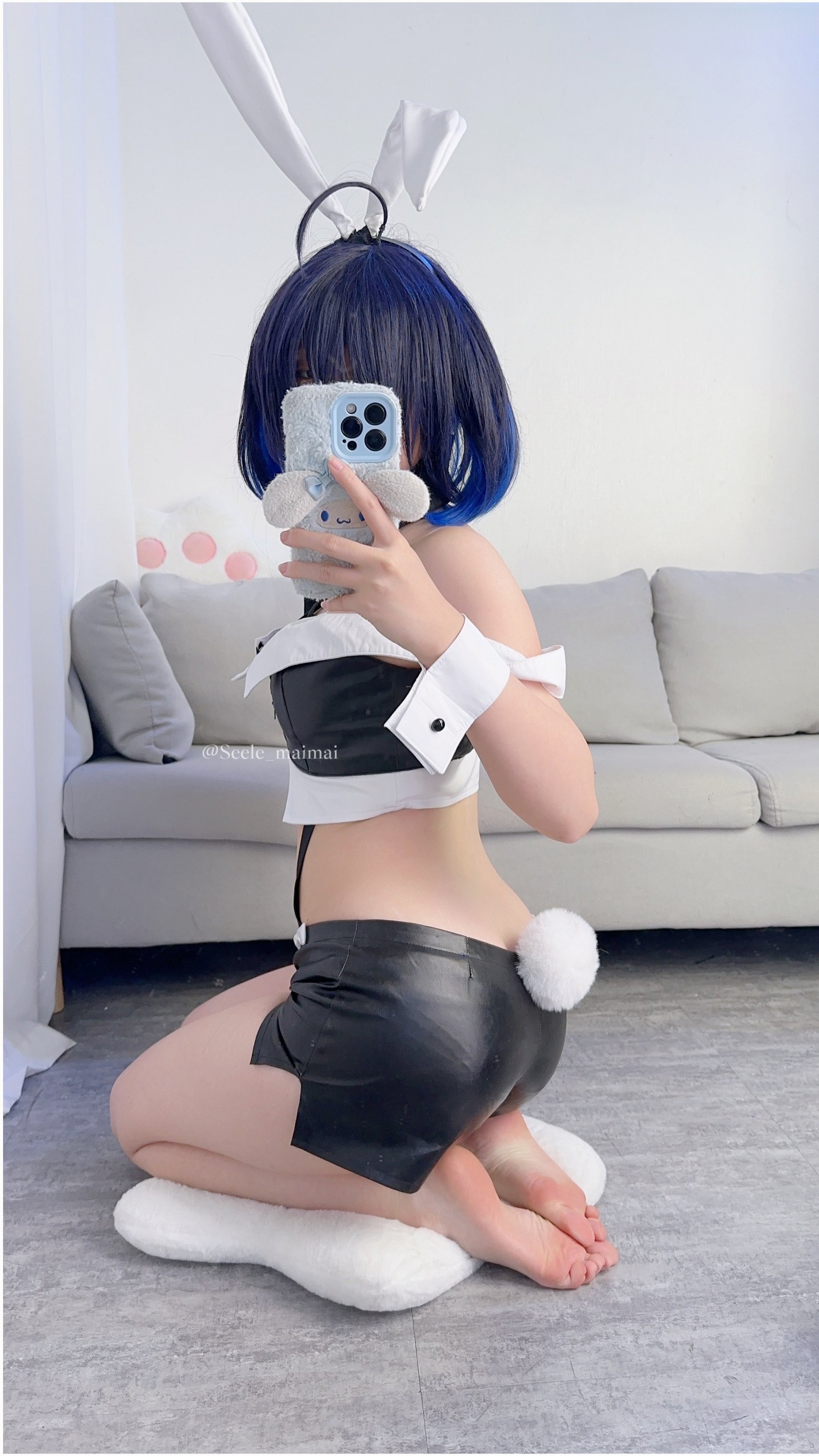 Seele麦麦兔女郎希儿 Cosplay 写真集｜崩坏3高质量高清图包（83P-147.3M）插图8