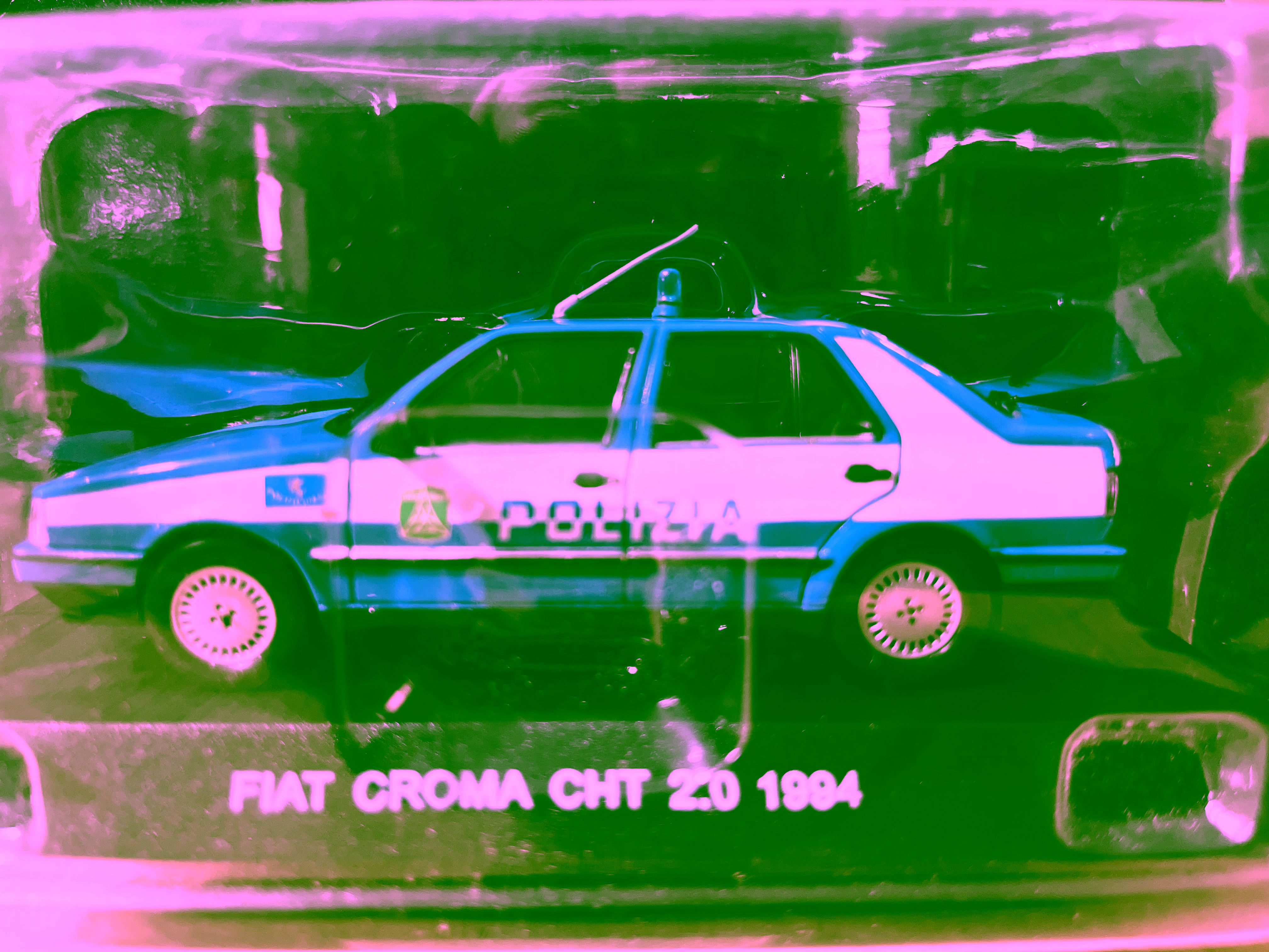 Fiat Croma CHT 2.0 1994 Polizia Stradale - DIE CAST 1:43