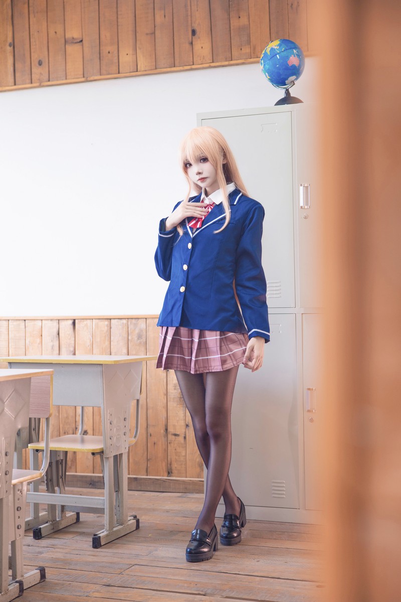 艾西Aiwest 邻家天使椎名真昼Cosplay写真图集 动漫角色高清图集 40P (150.1M)插图3