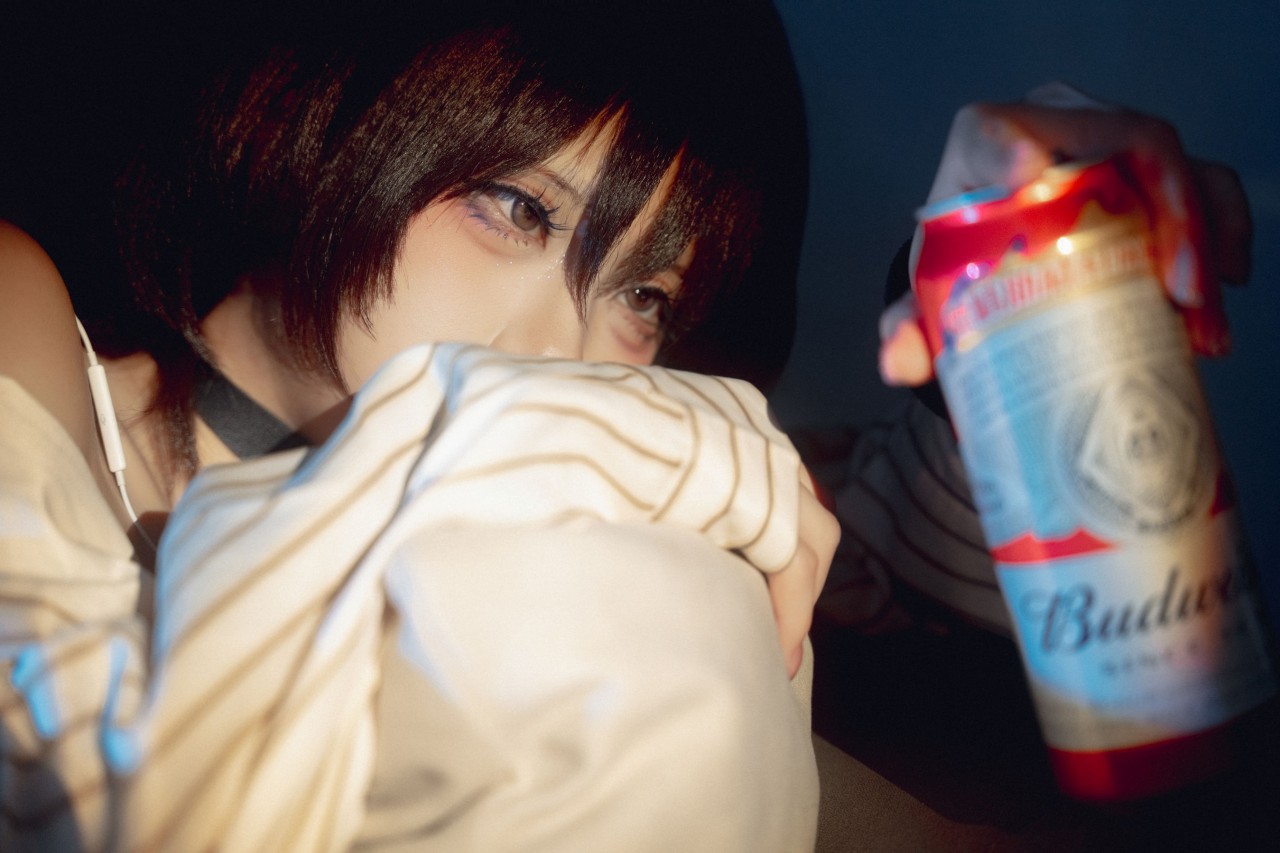 纸悦etsu_ko《美咲泳装》作品写真，好看的抹胸小美女插图