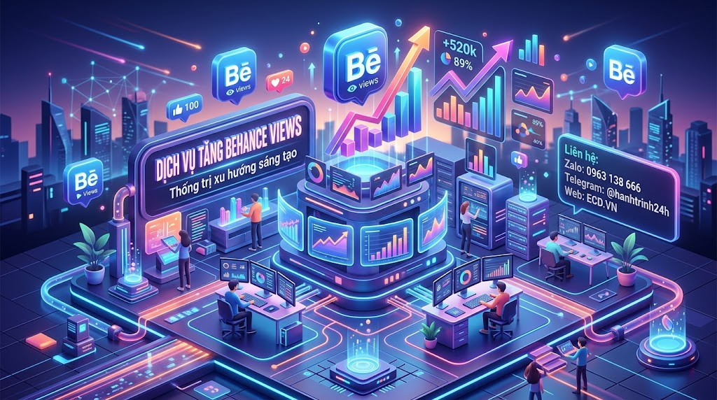 tăng behance views an toàn tăng tương tác