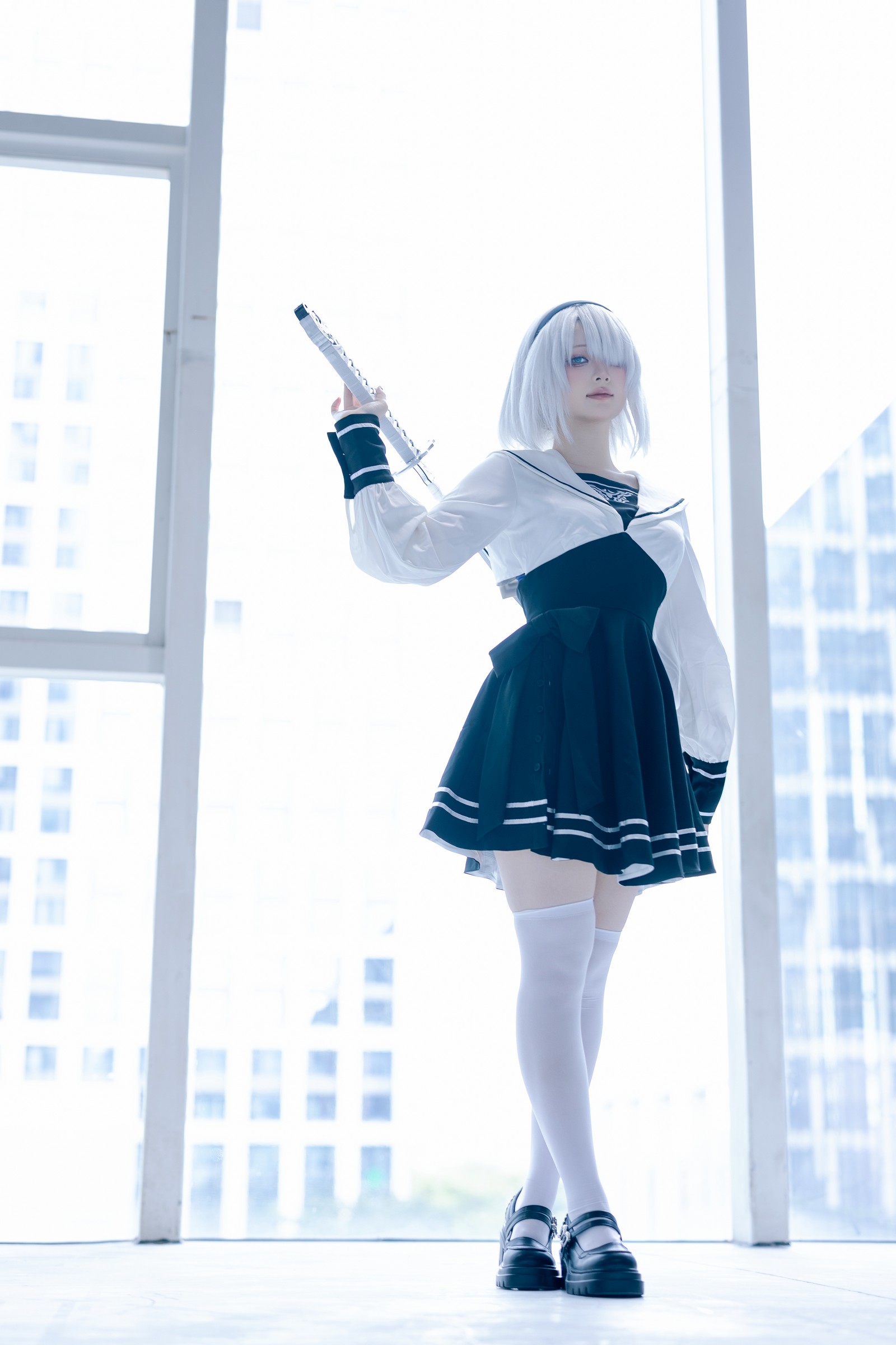 屿鱼 Yuyu 2B 萤火虫场照 Cosplay 写真合集（16P｜96MB）插图3