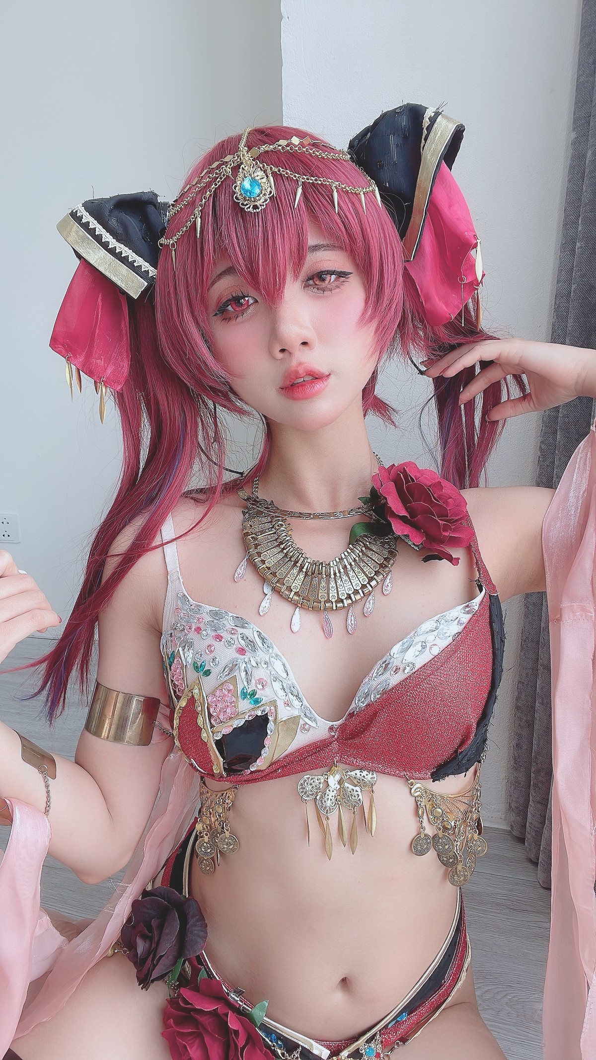 PoppaChan Houshou Marine Dance Version – 109 Photos 9 Videos 1.12GB插图5