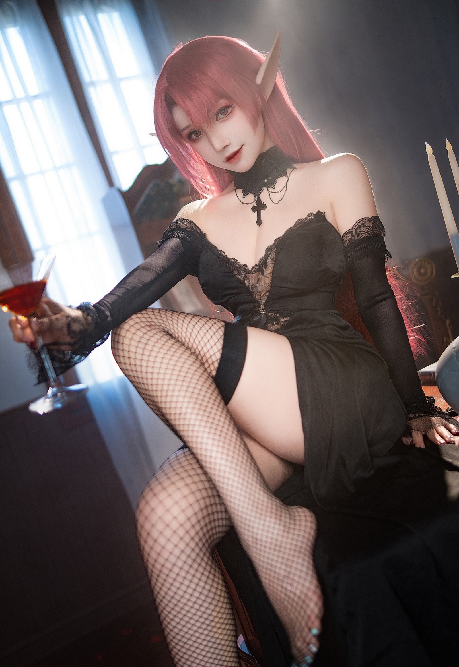 一千只猫薄禾写真 – 碧蓝航线 约克公爵 Cosplay 高清写真（12P / 33.8MB）插图