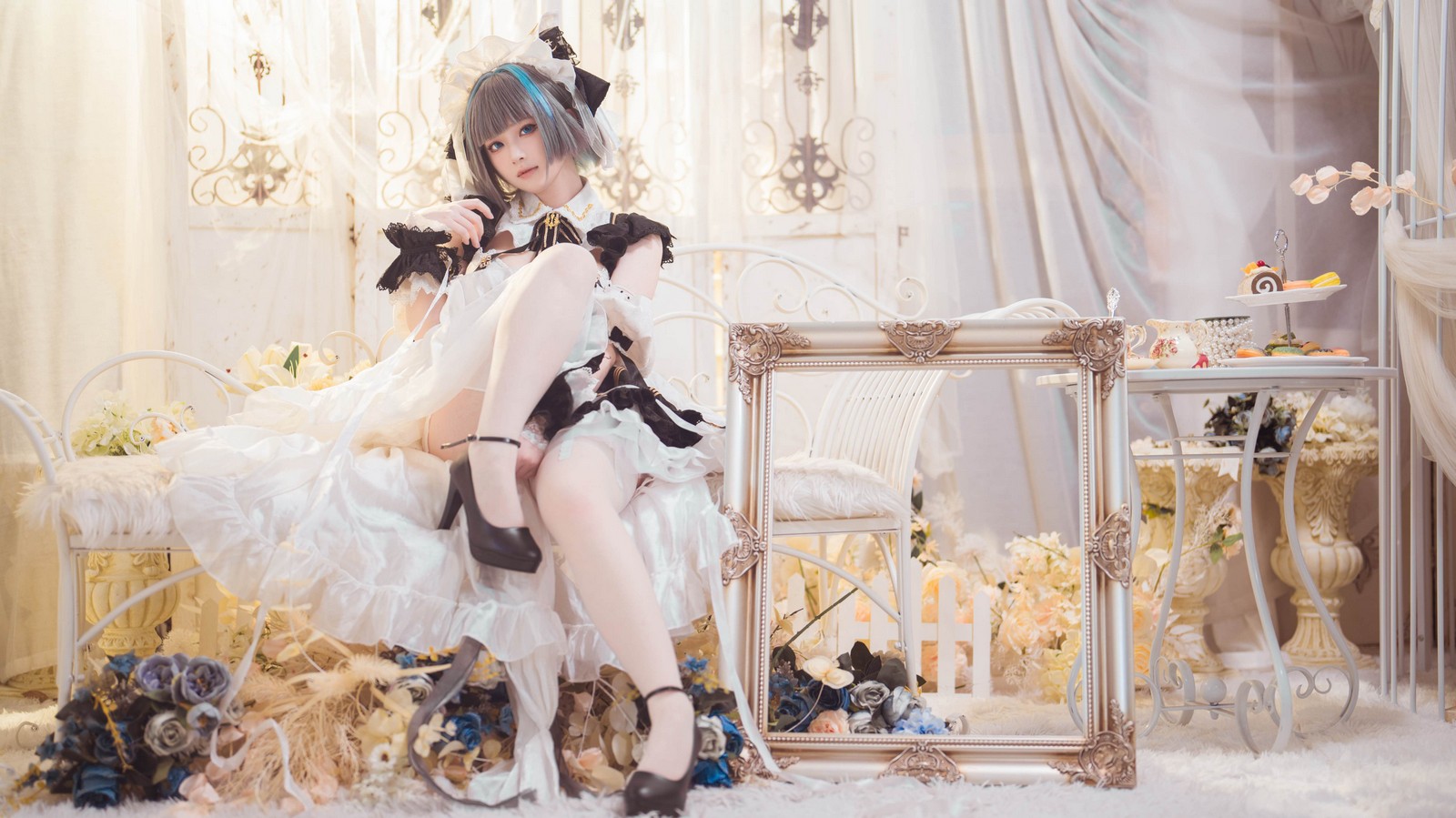 屿鱼 Yuyu 碧蓝航线 柴郡 Cosplay 写真图集｜Azur Lane（54P｜138MB）插图2