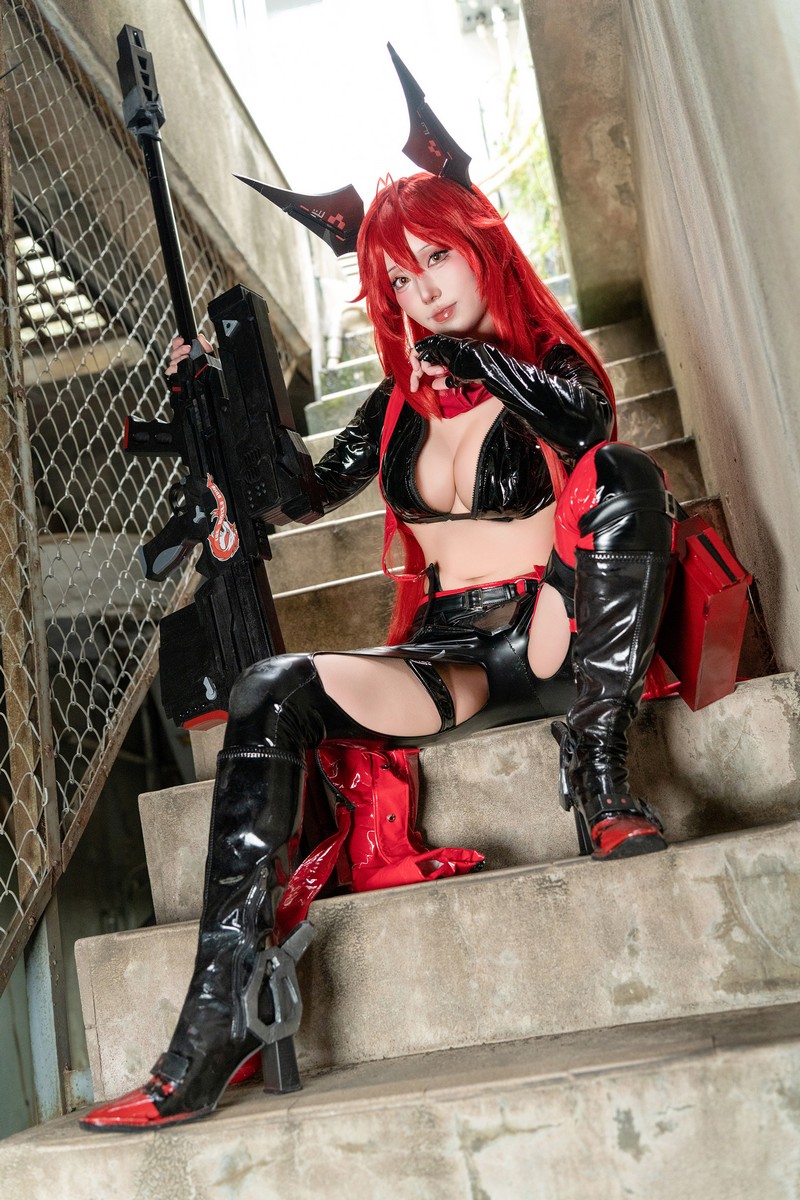 切切Celia Kiriko Cosplay NIKKE Goddess of Victory 写真 150P+5V插图