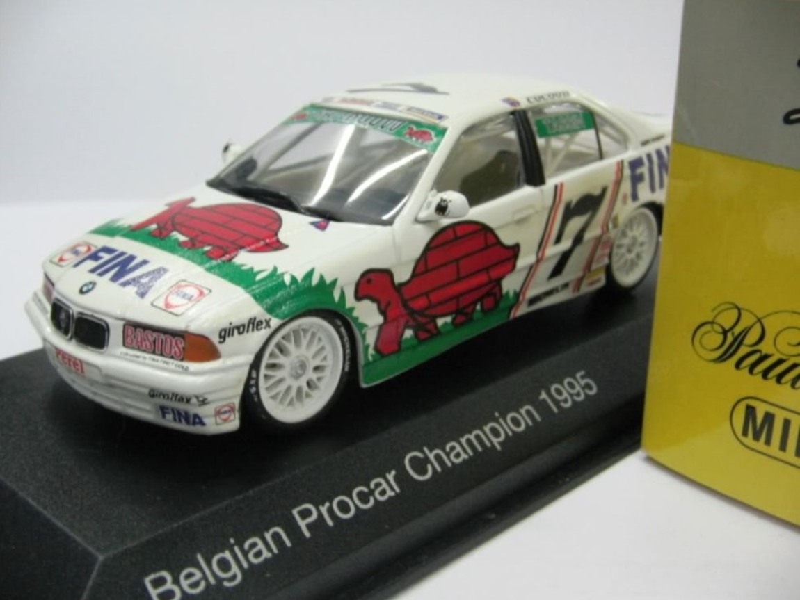 WOW EXTREMELY RARE BMW E36 318iS #7 Tassin Belgian Champion 1995 1