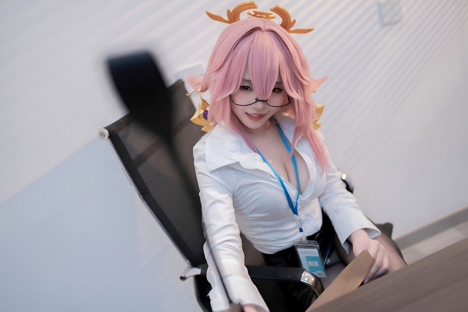 Bangni邦尼 – 面试主题 写真集（85P-16V-1.05GB）剧情向插图5