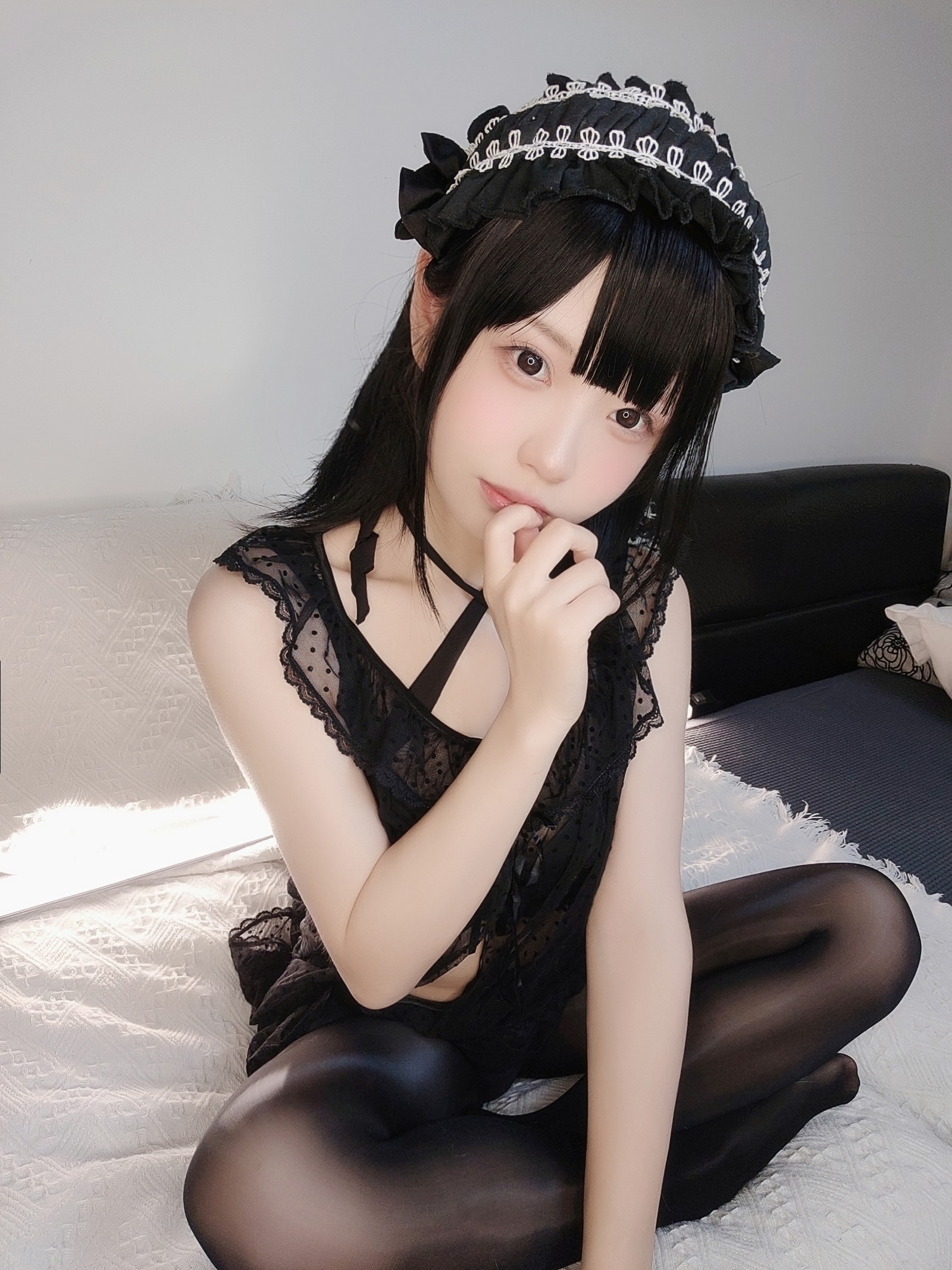 十万珍吱伏特（香川澪）白丝兔女郎摄影合集｜60P｜116.9MB插图8