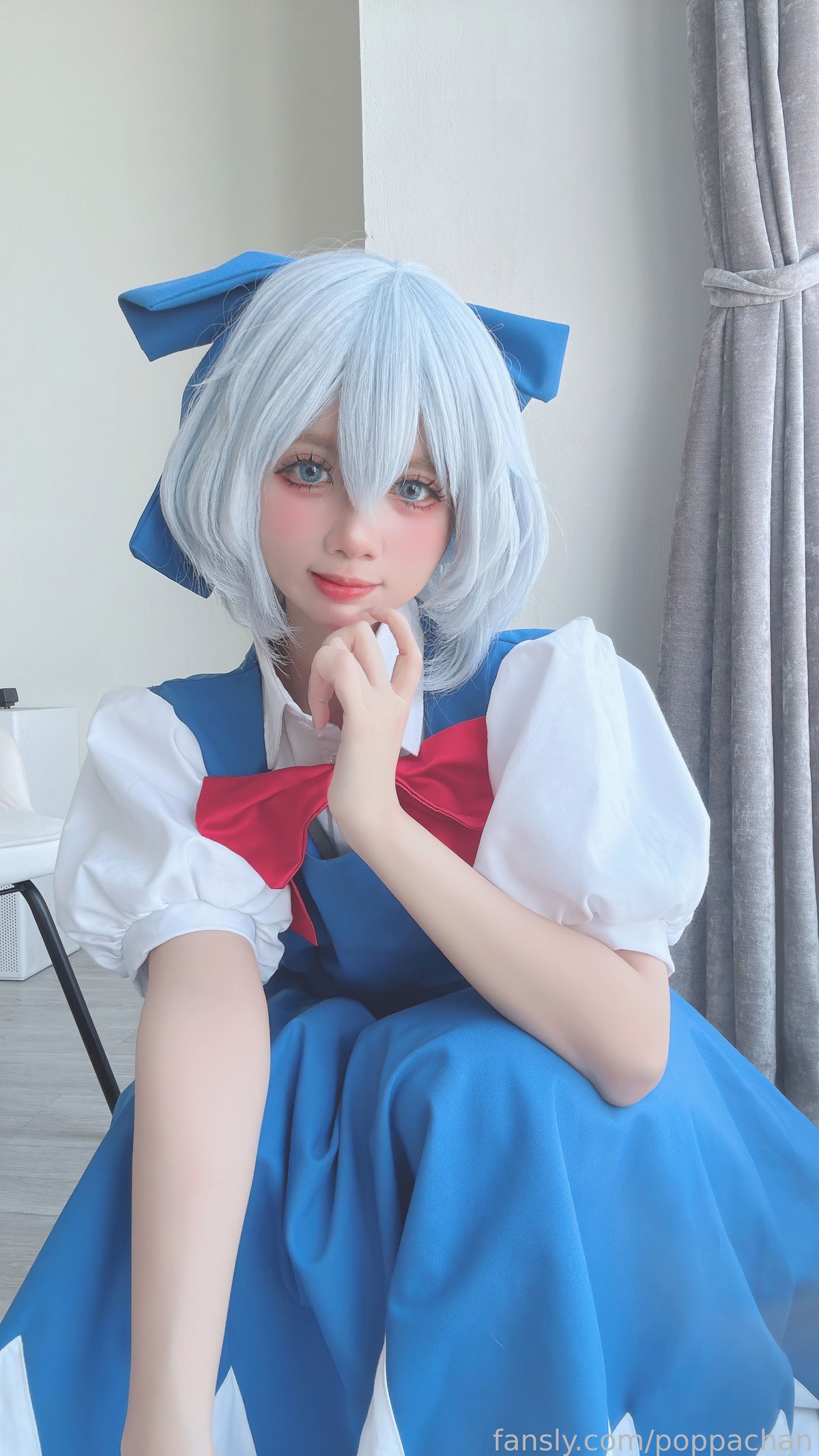 PoppaChan Cirno Cosplay (Touhou Project) – 30 Photos 182MB插图1