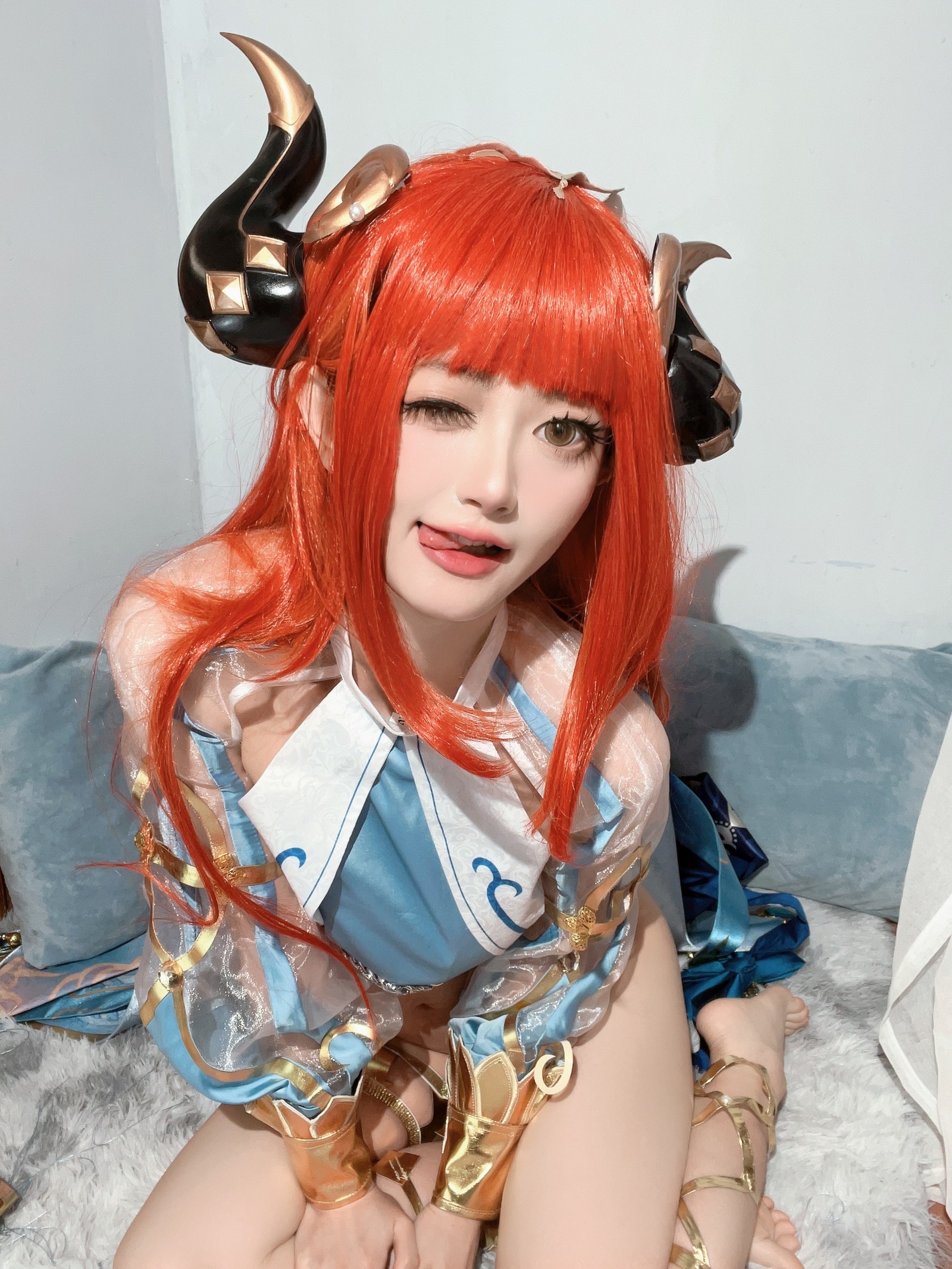 趴趴捣蛋陌 妮露 西域舞娘 Cosplay 写真集｜异域风格高清摄影（67P｜236MB）插图7