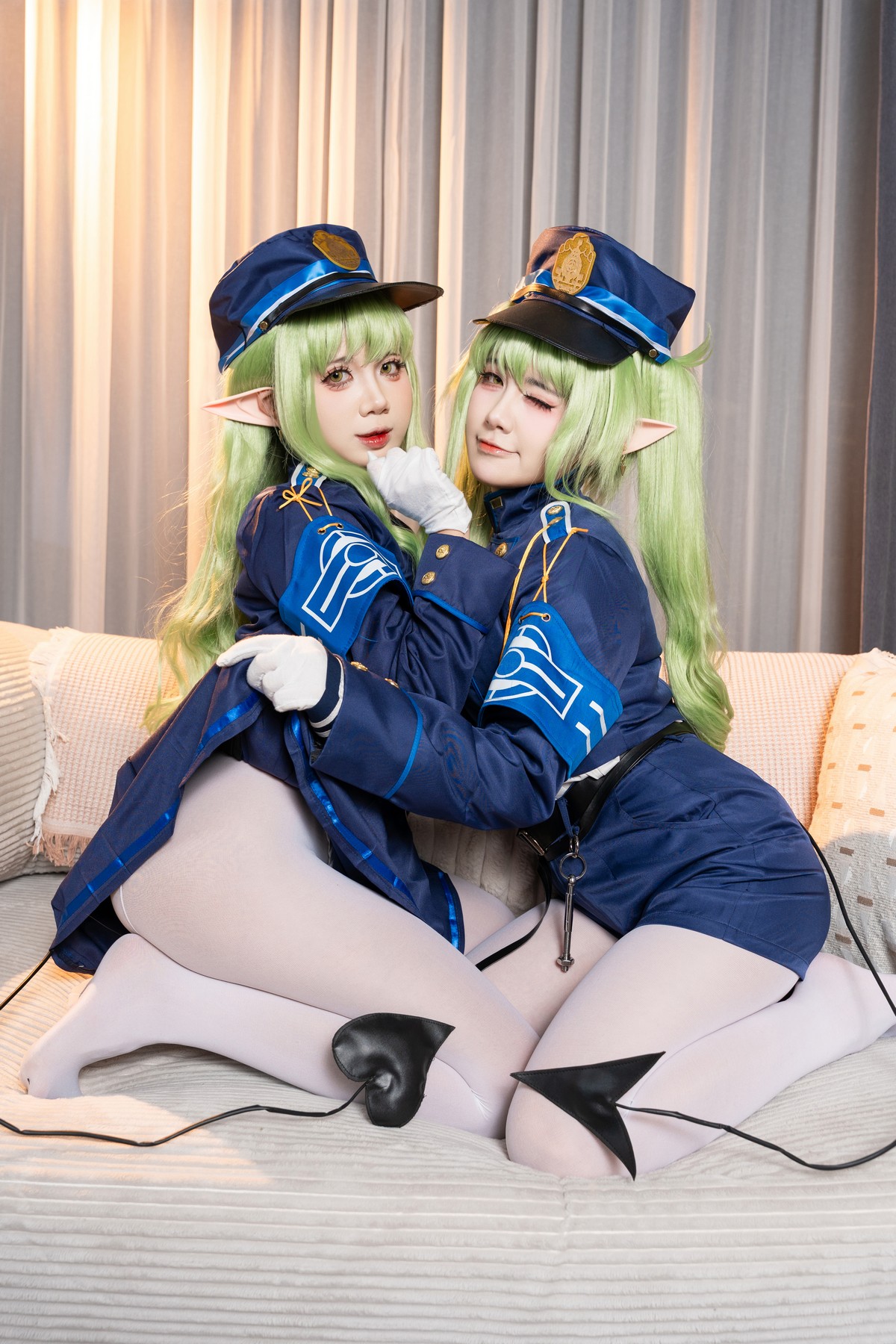 PoppaChan Blue Archive Twins Cosplay – 51 Photos 11 Videos 931MB插图4