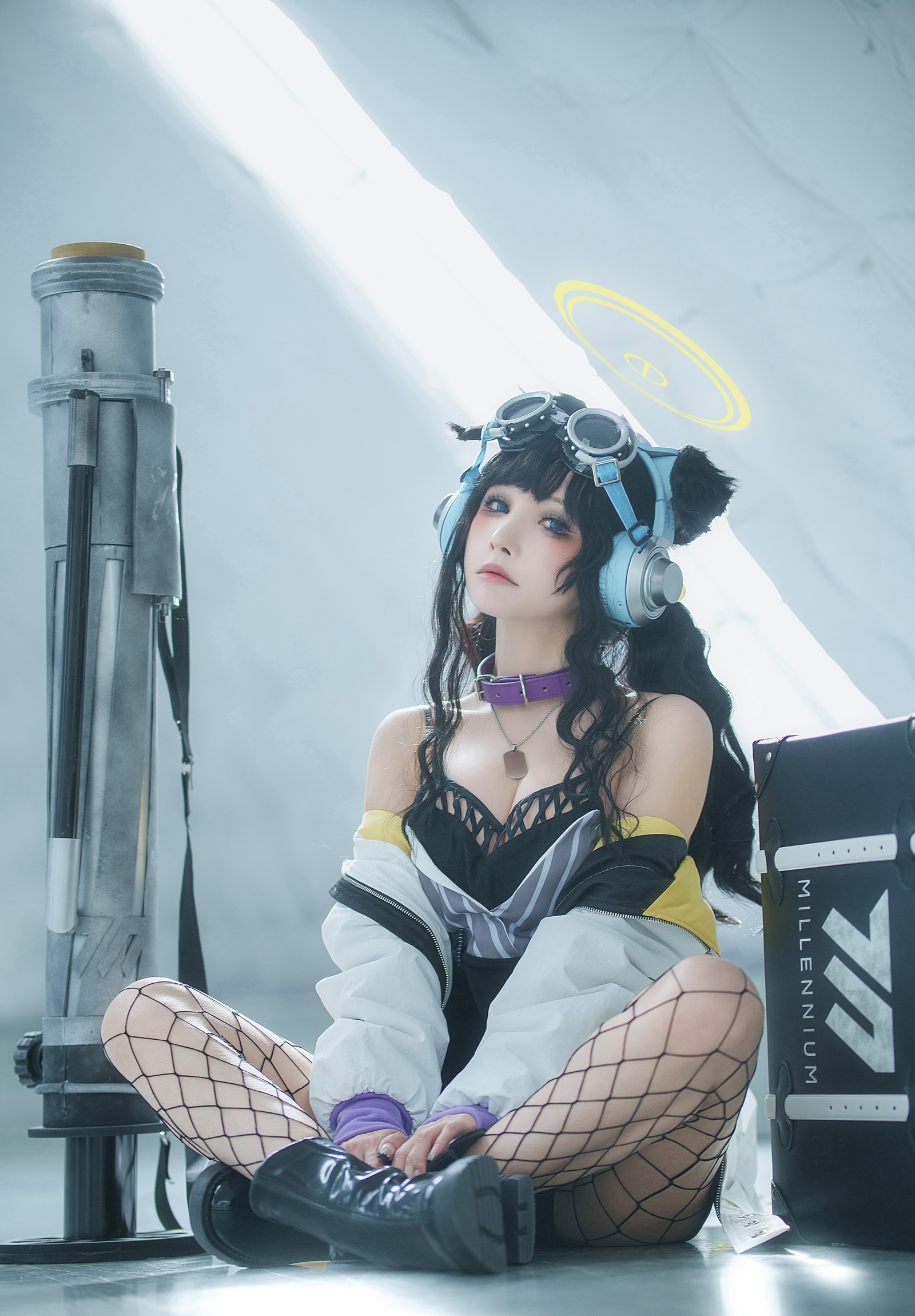 一千只猫薄禾写真 –  蔚蓝档案 阿洛娜 Cosplay 高清写真集（17P / 178.9MB）插图3