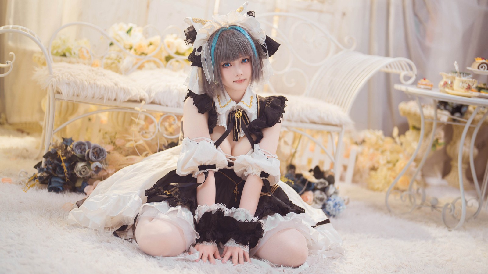 屿鱼 Yuyu 碧蓝航线 柴郡 Cosplay 写真图集｜Azur Lane（54P｜138MB）插图5