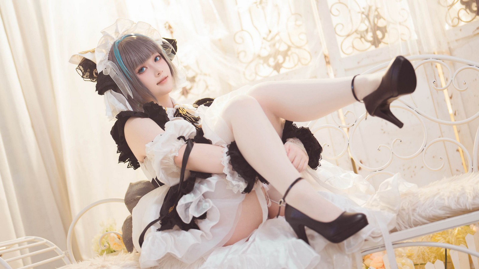 屿鱼 Yuyu 碧蓝航线 柴郡 Cosplay 写真图集｜Azur Lane（54P｜138MB）插图1