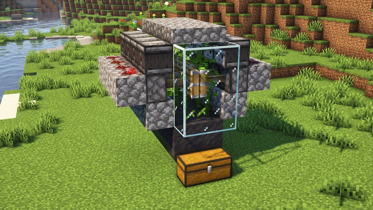 Creating an Easy Bamboo Farm in Minecraft 1.20 Creating an Easy Bamboo Farm in Minecraft 1.20