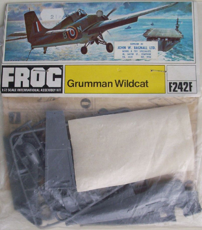 Frog 72 Grumman Wildcat