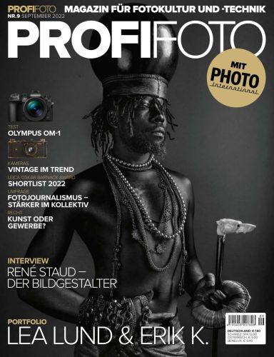Cover: ProfiFoto Magazin für Fotokultur und Technik No 09 September 2022