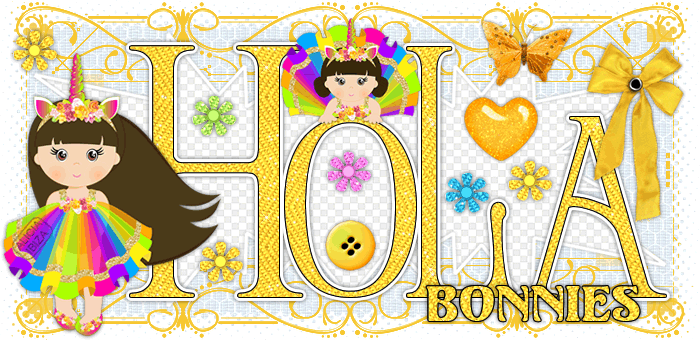 Hola Pequeñas Unicornio bonnies